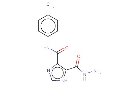 5-HYDRAZINOCARBONYL-1H-IMIDAZOLE-4-CARBOXYLIC ACID P-TOLYLAMIDE